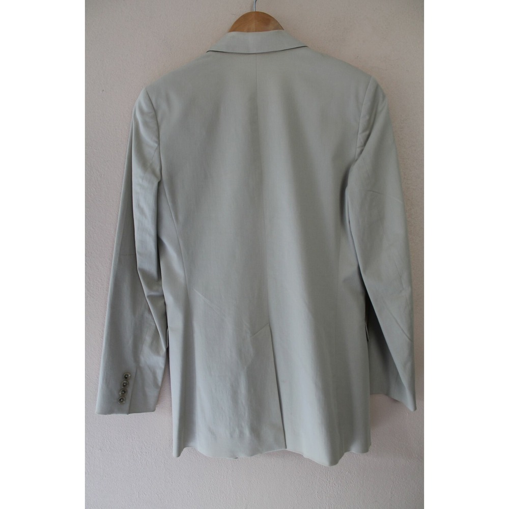 Banana Republic Womens Tan Blazer 3 Button Jacket sz 4 Made In Italy Nice‎ - Picture 3 of 5